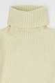 CALVIN KLEIN Плетен пуловер с поло Момичета