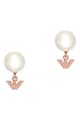Emporio Armani 925 sterling ezüst fülbevaló gyöngyökkel női