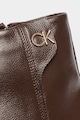 CALVIN KLEIN Кожени боти с цип Жени