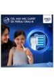 Oral-B Periuta de dinti electrica  Pro Kids pentru copii, Curatare 2D, 2 programe, 1 capat, 4 autocolante, trusa de calatorie Baieti