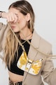 Versace Jeans Couture Keresztpántos műbőr táska logómintával női