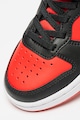 Nike Pantofi sport de piele ecologica cu inchidere velcro Court Borough Baieti
