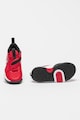 Nike Team Hustle logós kosárlabdacipő bőrbetétekkel Fiú
