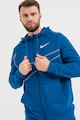 Nike Cipzáros sportpulóver kapucnival és logóval férfi