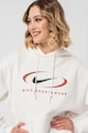Nike Kapucnis bő fazonú pulóver kenguruzsebbel női