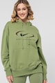 Nike Kapucnis bő fazonú pulóver kenguruzsebbel női