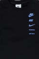 Nike Bluza de trening cu decolteu la baza gatului si logo Baieti