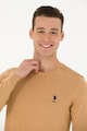 U.S. Polo Assn. Kerek nyakú finomkötött pulóver férfi