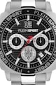 Plein Sport Часовник с хронограф и метална верижка Мъже