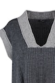 Trendyol Vesta tricotata cu decolteu in V si model in doua nuante Femei