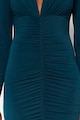 Trendyol Redőzött dizájnos midiruha női