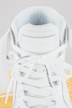 OFF-WHITE Pantofi sport medii de piele cu detalii perforate Out Of Office Barbati