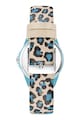 Juicy Couture Часовник с каишка с животинска щампа Жени
