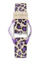 Juicy Couture Часовник с каишка с животинска шарка Жени
