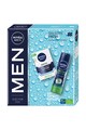 Nivea Férfi ajándékkészlet:  Men Sensitive borotválkozás utáni krém, 100 ml + Nivea Fresh Sensation dezodor spray, 150 ml női