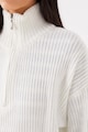 LC WAIKIKI Bő fazonú pulóver cipzáros nyakkivágással női