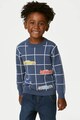 Marks & Spencer Bluza sport din bumbac cu imprimeu Baieti