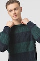 OVS Csíkos gyapjú és akril tartalmú pulóver férfi
