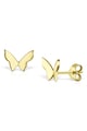 MINIONETTE Cercei cu tija, in forma de fluture, de aur de 14K Femei
