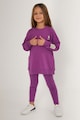 U.S. Polo Assn. Hosszú pizsama logós részlettel Lány