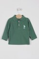 U.S. Polo Assn. Блуза с яка и лого Момчета