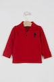 U.S. Polo Assn. Блуза с яка и лого Момчета