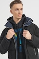 AllSaints Novern 2-in-1 dizájnos kifordítható télikabát férfi