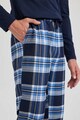 DeFacto Карирана долна пижама с джобове встрани Мъже