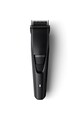 Philips Aparat de tuns barba  BT3234/15, Lame din otel inoxidabil cu ascutire automata, 0.5-10mm, utilizare fara fir, 60 min, Negru Barbati