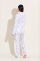 Sofiaman Pijama din amestec de modal cu imprimeu cu pasari Marla Femei