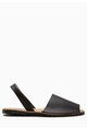 NEXT Sandale slingback negre de piele 185344-BLACK Femei