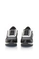 Fiorucci Pantofi sport negru cu argintiu de plasa Femei
