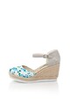 Fiorucci Sandale wedge tip espadrile Femei