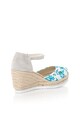 Fiorucci Sandale wedge tip espadrile Femei