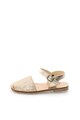 Zee Lane Sandale slingback aurii stralucitoare de piele Asia Fete