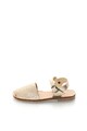 Zee Lane Sandale slingback aurii stralucitoare de piele Asia Fete