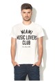 Diesel Tricou alb unt cu text Diego Barbati