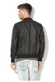 Diesel Jacheta bomber neagra cu maneci perforate Powell Barbati