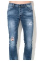 Zee Lane Denim Дънки със стандартна кройка и протрити зони Мъже