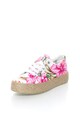 OMS by Original Marines Tenisi flatform multicolori cu model floral Femei