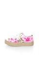 OMS by Original Marines Tenisi flatform multicolori cu model floral Femei