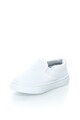 OMS by Original Marines Pantofi slip-on alb prafuit de panza Baieti