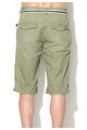 EDC by Esprit Bermude verde militar slim fit cu model discret Barbati