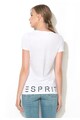 Esprit Tricou alb cu imprimeu Femei