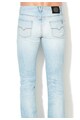 Versace Jeans Светлосини прилепнали дънки с протрити зони Мъже