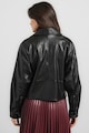 DKNY Jacheta biker de piele ecologica Femei