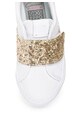 Gioseppo Детски спортни обувки в бяло и златисто с брокат Момичета