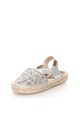 Gioseppo Espadrile slingback argintii Fanzara Fete