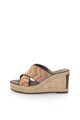 Napapijri Papuci wedge tip espadrile maro cafea Esther Femei