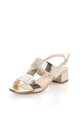 Zee Lane Sandale slingback auriu cu alb transparent Femei